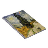 Vincent van Gogh | Weg met Cypressen, 1890 Notitieboek (Rechterzijde)