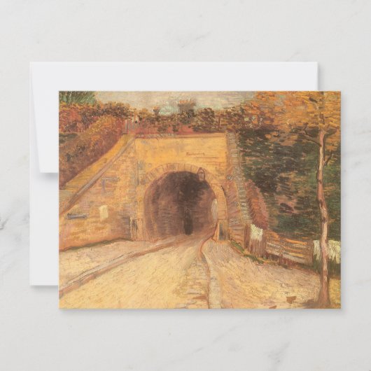 Vincent van Gogh - Weg met Onderdoorgang, Het Viad (Voorkant)
