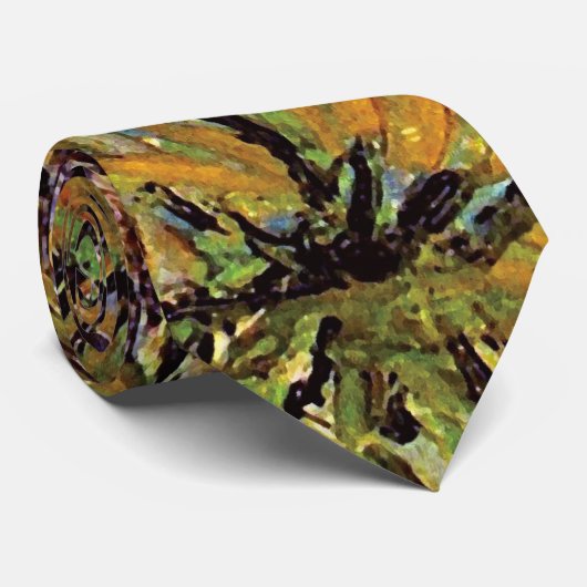 Vincent van Gogh - weide in de tuin Stropdas (Opgerold)