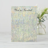 Vincent Van Gogh - Weiland in bloei Fine Art Kaart (Staand voorkant)