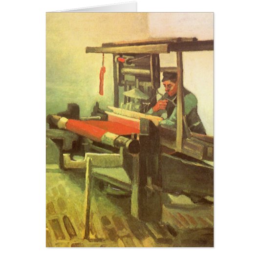 Vincent van Gogh Wever links kijkend Spinnewiel (Voorkant)