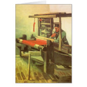 Vincent van Gogh Wever tegenover het linker spinne (Voorkant)