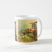 Vincent van Gogh Wever tegenover het linker spinne Koffiemok (Voorkant rechts)