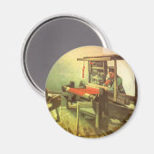 Vincent van Gogh Wever tegenover het linker spinne Magneet (Voorkant / Achterkant)