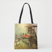 Vincent van Gogh Wever tegenover het linker spinne Tote Bag (Voorkant)
