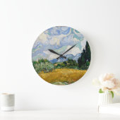 Vincent van Gogh Wheat field met Cypresse Grote Klok (Huis)