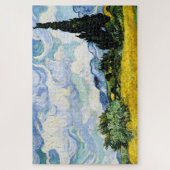 Vincent Van Gogh Wheat Field met Cypresses (1889) Legpuzzel (Verticaal)