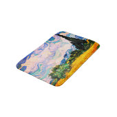 Vincent Van Gogh Wheat Field met Cypresses  Badmat (Gekanteld)