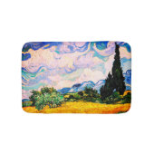 Vincent Van Gogh Wheat Field met Cypresses Badmat (Voorkant)