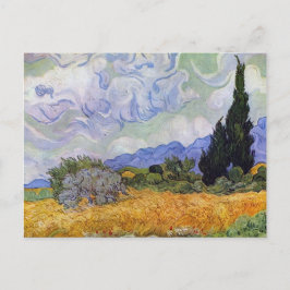 Vincent van Gogh - Wheat Field met Cypresses Briefkaart