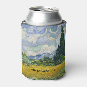 Vincent Van Gogh Wheat Field met Cypresses Custom Blikjeskoeler
