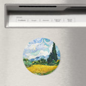 Vincent Van Gogh Wheat Field met Cypresses Magneet (Insitu (Vaatwasser))