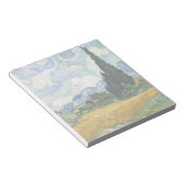 Vincent Van Gogh Wheat Field met Cypresses Notitieblok (Schuin)