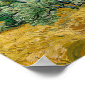 Vincent van Gogh - Wheat Field met Cypresses Poster (Hoek)