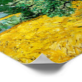 Vincent Van Gogh Wheat Field met Cypresses Poster (Hoek)