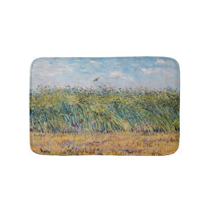 Vincent van Gogh - Wheat Field met een Lark Badmat