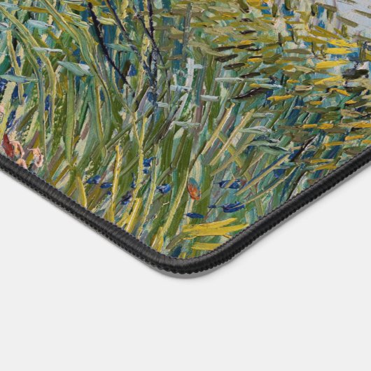 Vincent van Gogh - Wheat Field met een Lark Bureaumat (Hoek)