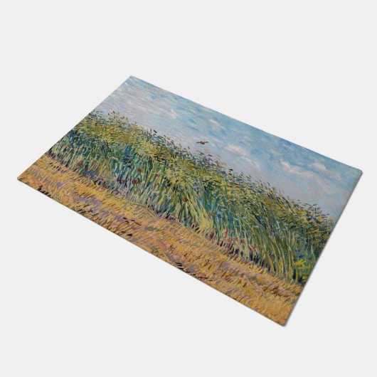Vincent van Gogh - Wheat Field met een Lark Deurmat (Schuin)