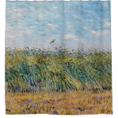 Vincent van Gogh - Wheat Field met een Lark Douchegordijn (Voorkant)