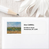 Vincent van Gogh - Wheat Field met een Lark Etiket (Insitu)