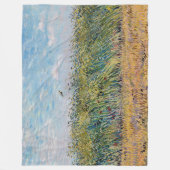 Vincent van Gogh - Wheat Field met een Lark Fleece Deken (Voorkant)