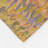 Vincent van Gogh - Wheat Field met een Lark Fleece Deken (Hoek)