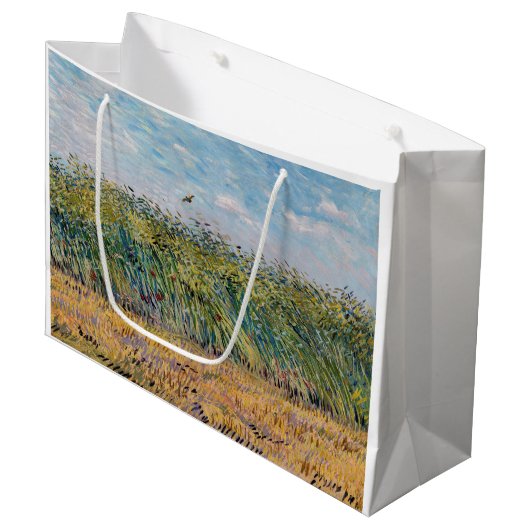 Vincent van Gogh - Wheat Field met een Lark Groot Cadeauzakje (Voorkant Gekanteld)