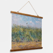 Vincent van Gogh - Wheat Field met een Lark Hangend Wandkleed (Gebogen)
