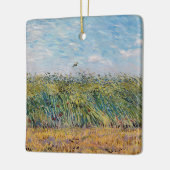Vincent van Gogh - Wheat Field met een Lark Keramisch Ornament (Links)