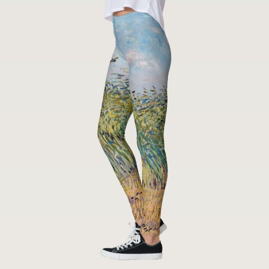 Vincent van Gogh - Wheat Field met een Lark Leggings (Links)