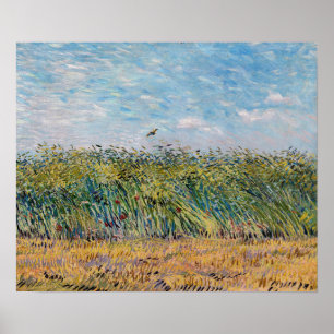 Vincent van Gogh - Wheat Field met een Lark Poster