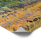 Vincent van Gogh - Wheat Field met een Lark Poster (Hoek)