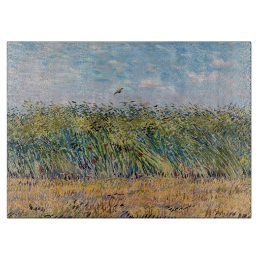 Vincent van Gogh - Wheat Field met een Lark Snijplank (Voorkant)