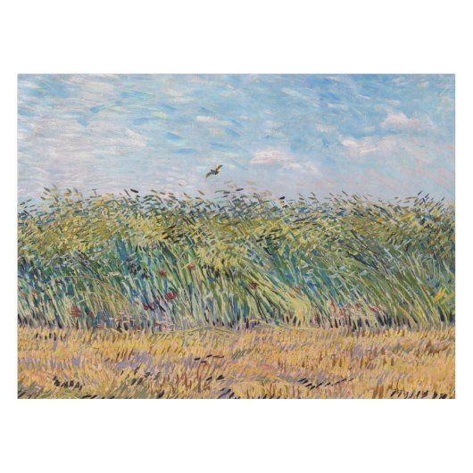 Vincent van Gogh - Wheat Field met een Lark Tafelkleed (Voorkant (Horizontaal))