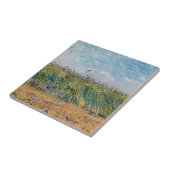 Vincent van Gogh - Wheat Field met een Lark Tegeltje (Zijkant)