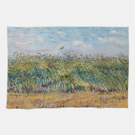 Vincent van Gogh - Wheat Field met een Lark Theedoek