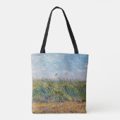 Vincent van Gogh - Wheat Field met een Lark Tote Bag (Achterkant)