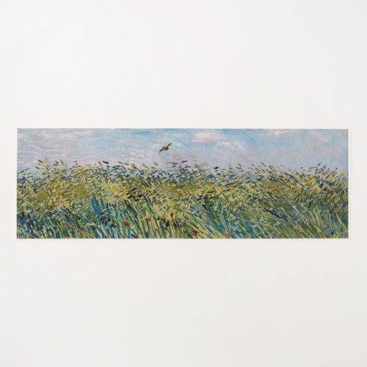 Vincent van Gogh - Wheat Field met een Lark Yogamat (Voorkant (horizontaal))