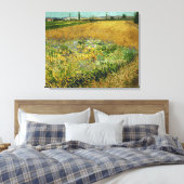 Vincent Van Gogh Wheatfield Canvas Afdruk (Insitu (Slaapkamer))