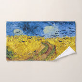 Vincent van Gogh - Wheatfield met Crows Bad Handdoek (Handdoek)