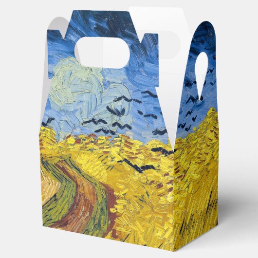 Vincent van Gogh - Wheatfield met Crows Bedankdoosjes (Geopend)