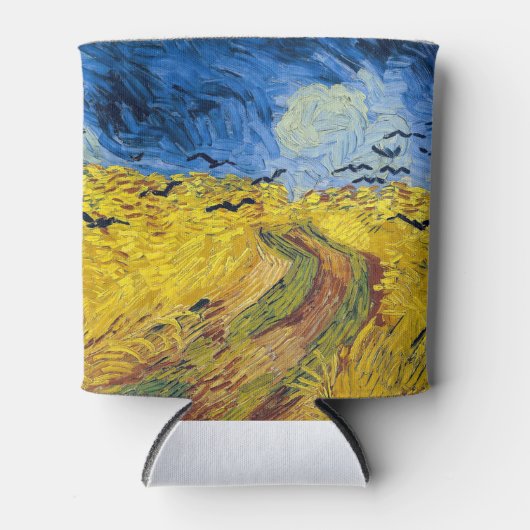 Vincent van Gogh - Wheatfield met Crows Blikjeskoeler (Voorkant)