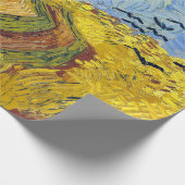 Vincent van Gogh - Wheatfield met Crows Cadeaupapier (Hoek)