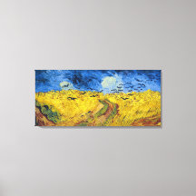 Vincent van Gogh - Wheatfield met Crows