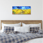 Vincent van Gogh Wheatfield met Crows Canvas Afdruk (Insitu (Slaapkamer))