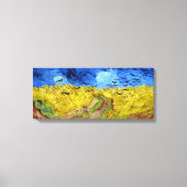 Vincent van Gogh Wheatfield met Crows Canvas Afdruk (Voorkant)