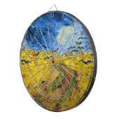 Vincent van Gogh - Wheatfield met Crows Dartbord (Voorkant Rechts)