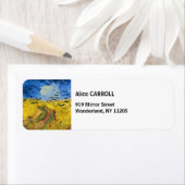 Vincent van Gogh - Wheatfield met Crows Etiket (Insitu)