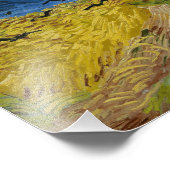 Vincent van Gogh - Wheatfield met Crows Foto Afdruk (Hoek)