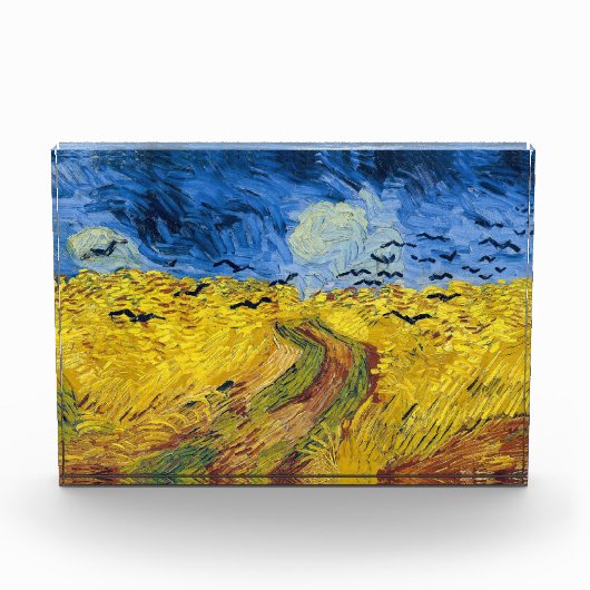 Vincent van Gogh - Wheatfield met Crows Fotoblokken (Voorkant)